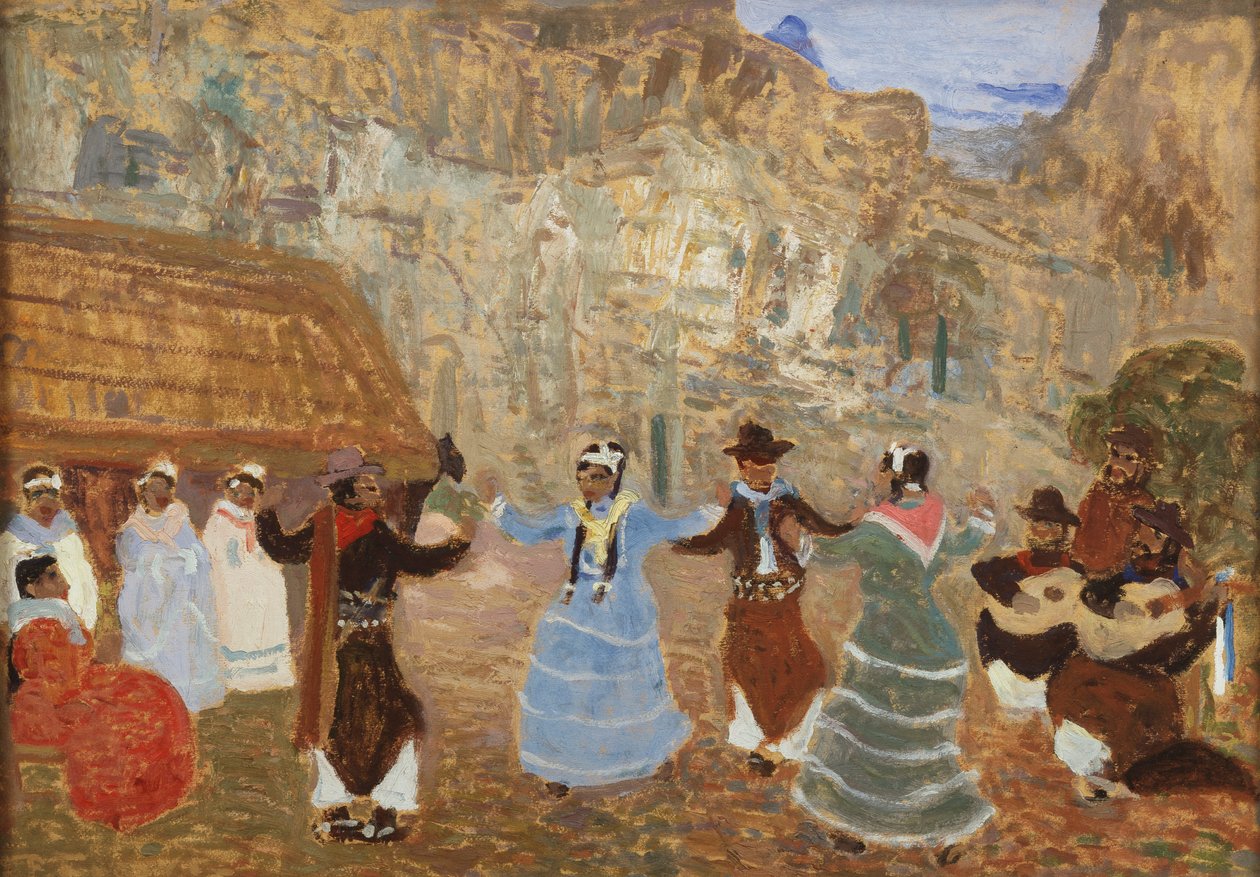 Kreol Dansı by Pedro Figari