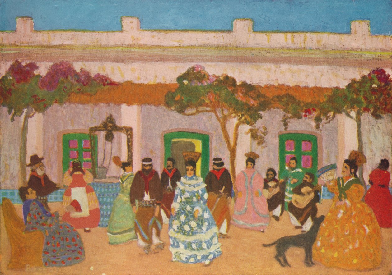 Kreol Dansı, 1926 by Pedro Figari