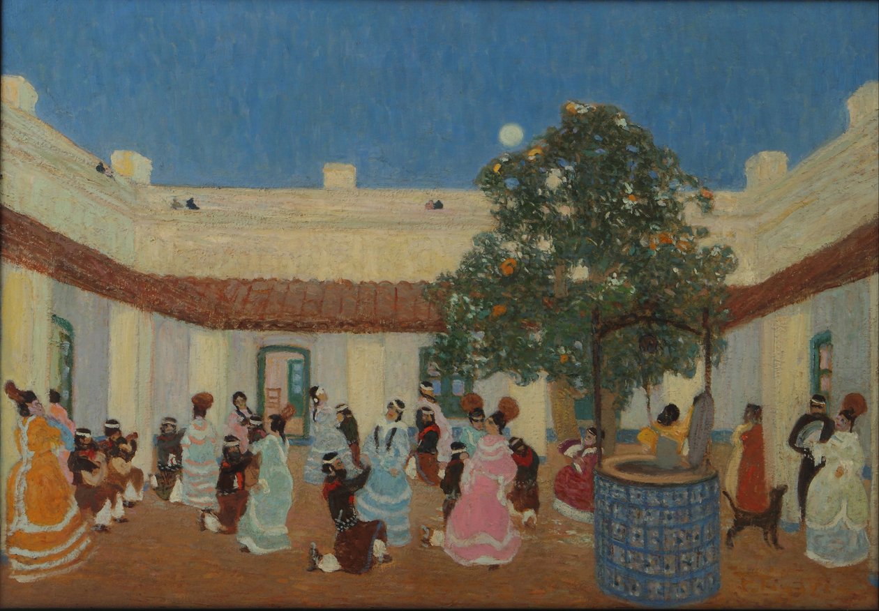 Veranda by Pedro Figari