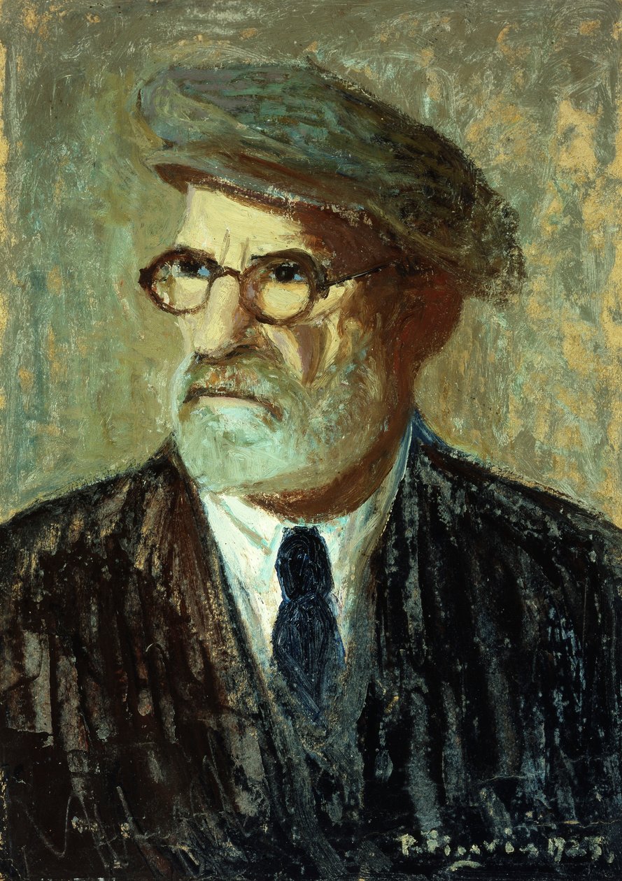 Otoportre; kendi kendine portre by Pedro Figari
