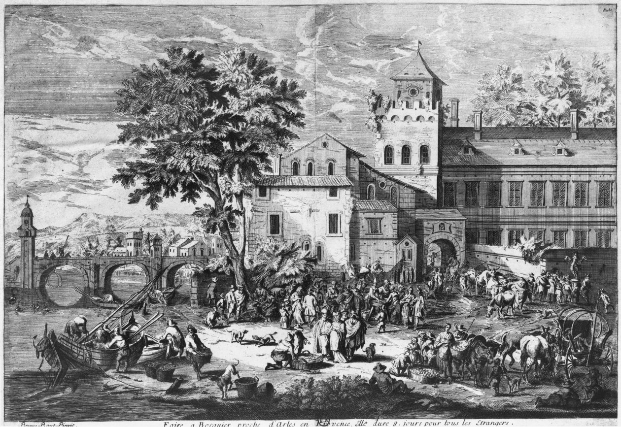 Beaucaire Fuarı by Pieter Bouts