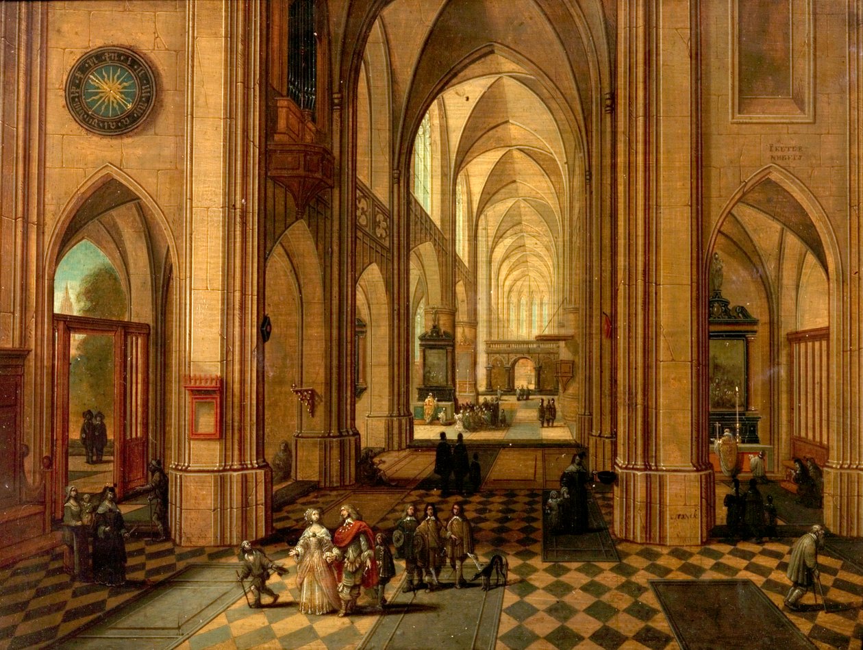 Anvers Katedrali by Pieter the Elder Neeffs