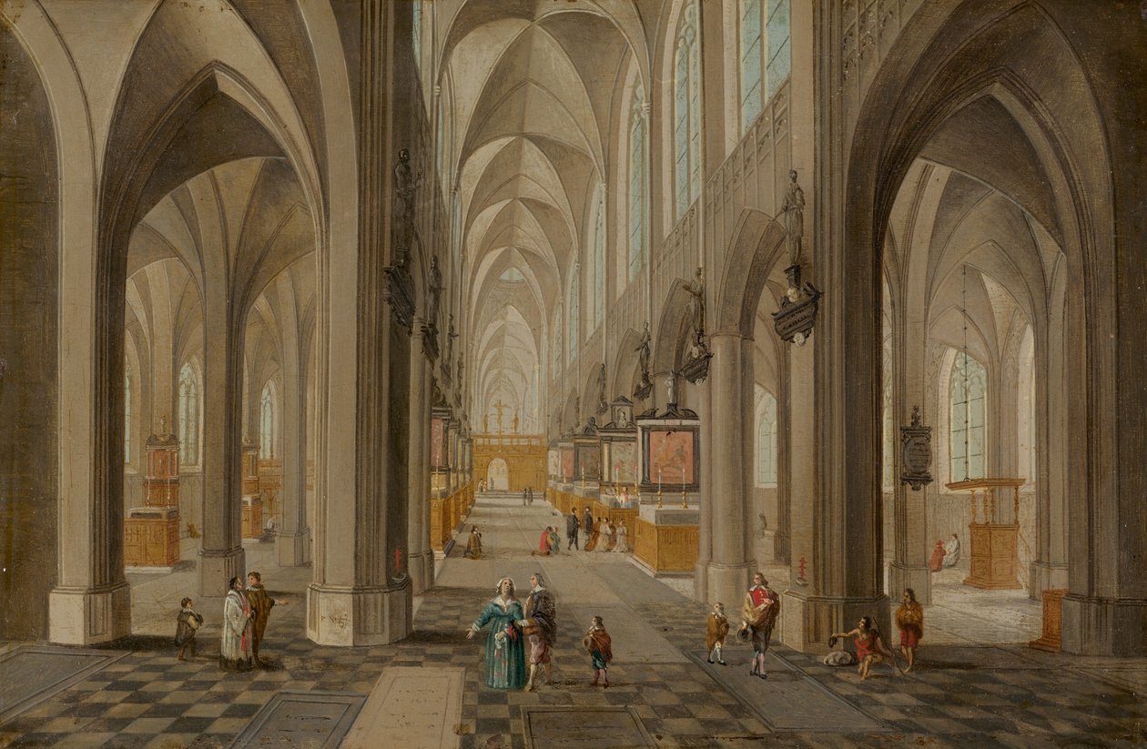 Anvers Katedrali by Peeter Neeffs the Elder