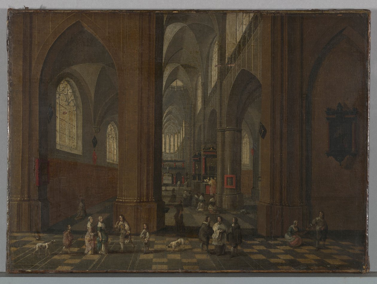 Kilise İç by Peeter Neeffs the Elder