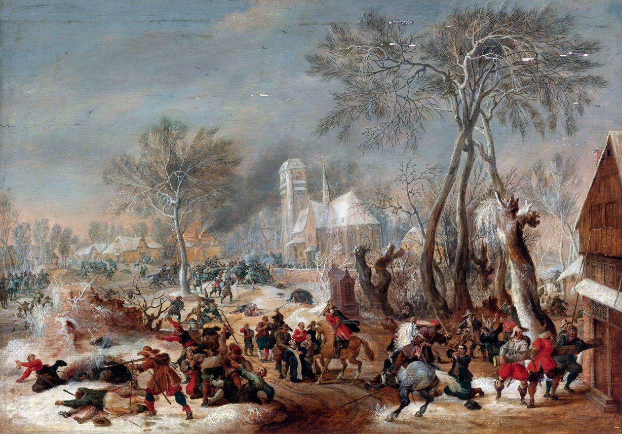 Seksen Yıl Savaşları (Hollanda isyanı veya dilencilerin isyanı) by Peeter Snayers