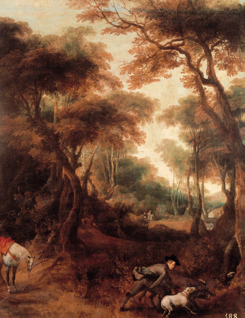 İspanya Kralı IV. Philip (1605-1665) avcılık yapıyor. Detay. Peter Snayers