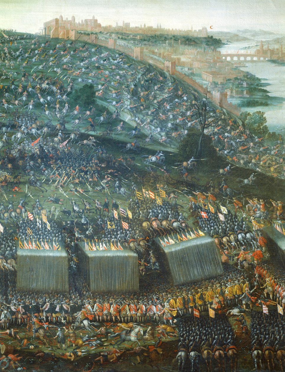 Weissemberg savaşı, 8 Kasım by Peeter Snayers