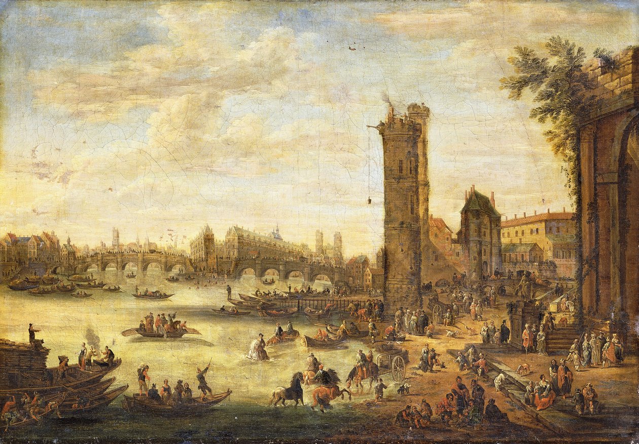 Ile de la Cite ve Pont Neuf