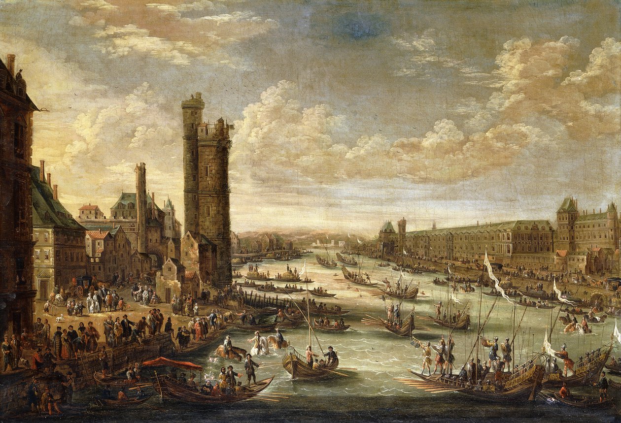 Louvre ve Tour de Nesle