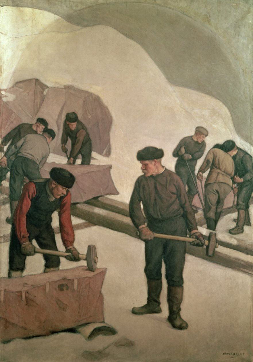 Taş Kırıcılar, 1903 by Pekka Halonen