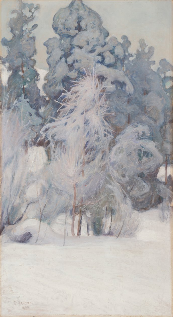 Kış Manzarası by Pekka Halonen