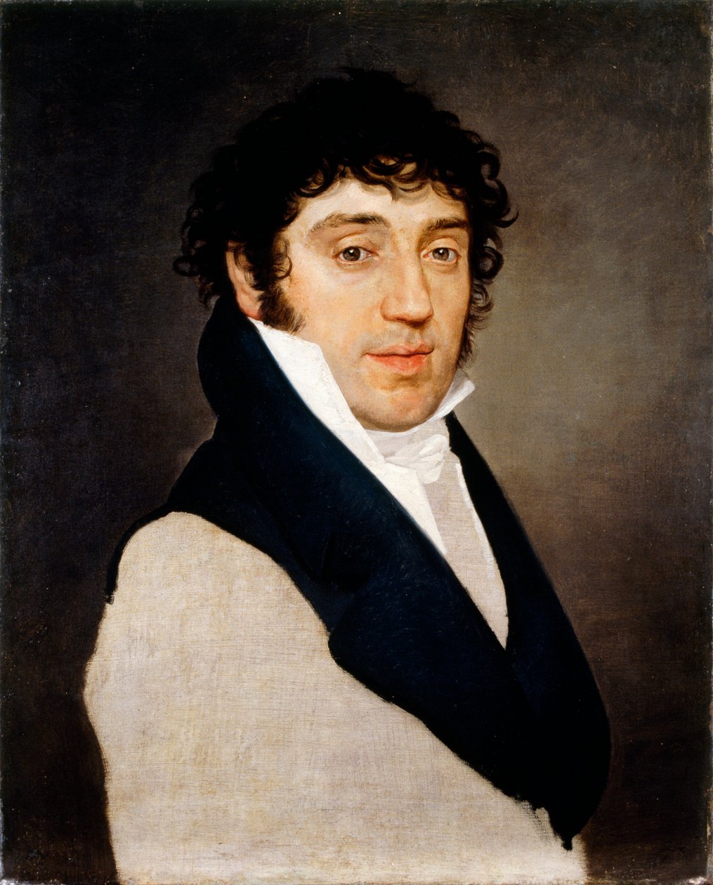 Petronio Montanari'nin Portresi, Pelagio Palagi (1775-1860), tuval üzerine yağlı boya, 60x48,5 cm by Pelagio Palagi