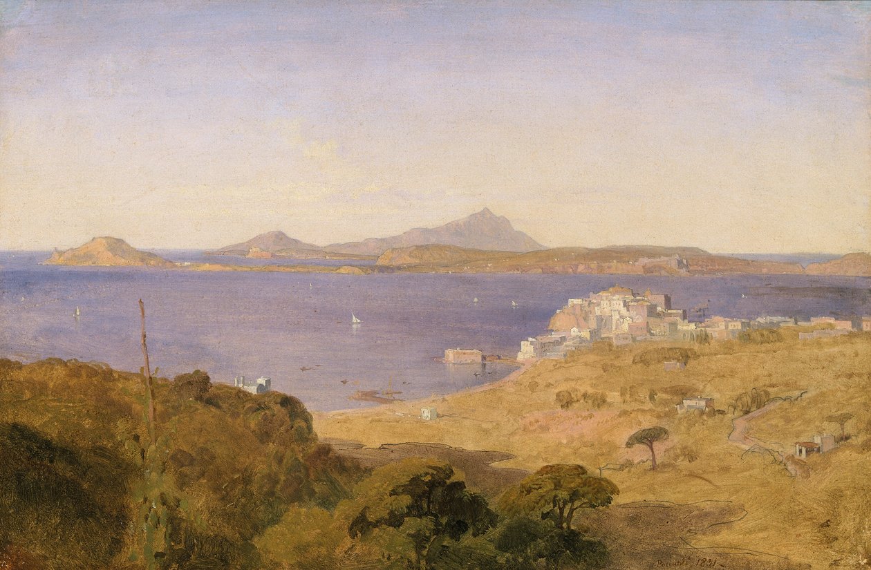 Pozzuoli, 1831. by Penry Williams