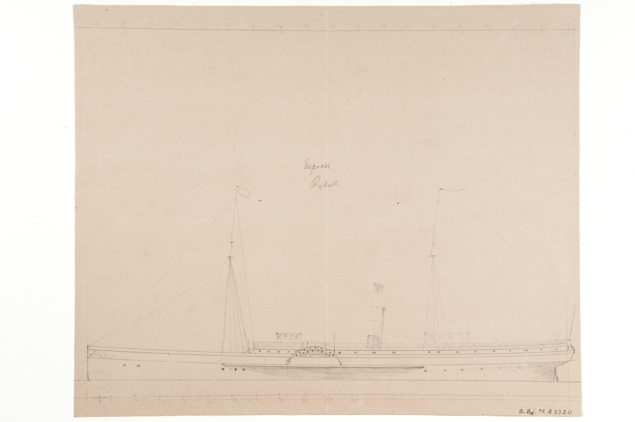 EKSPRES angfartyg by Per Wilhelm Cedergren