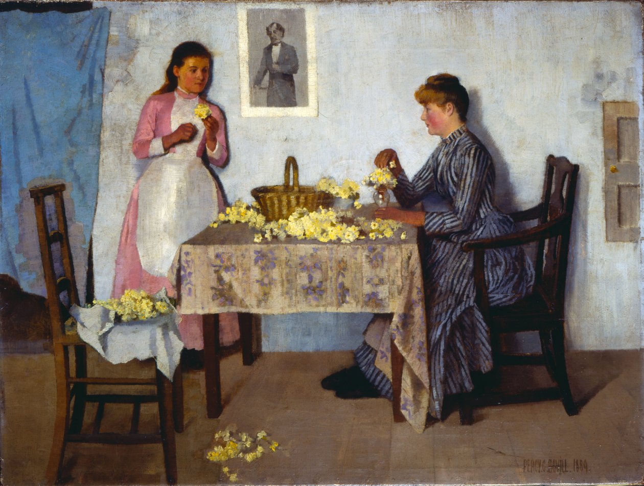 Çuha çiçeği demeti, 1889 by Percy Bovill
