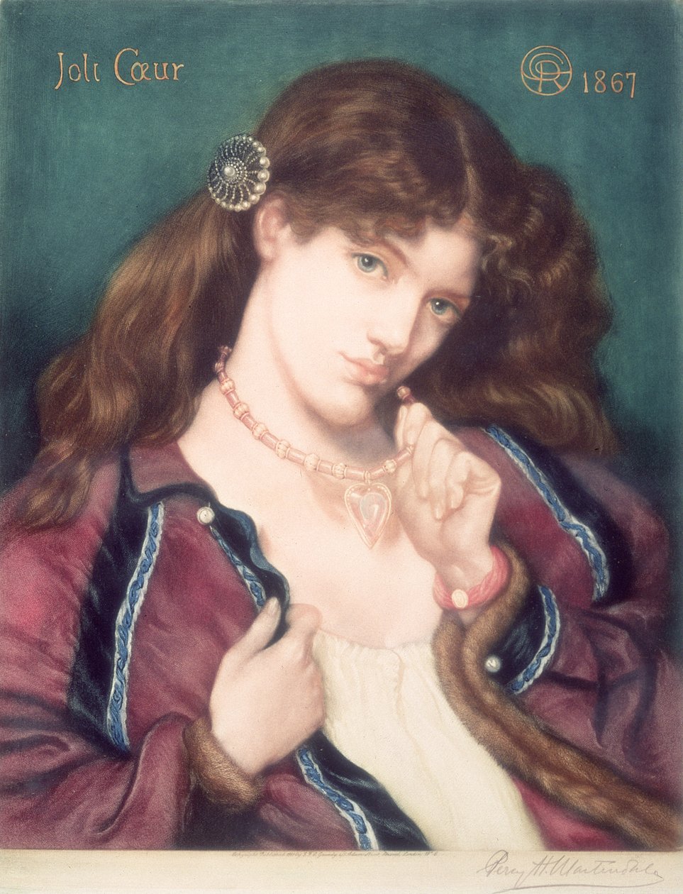 Joli Coeur, Dante Gabriel Rossetti