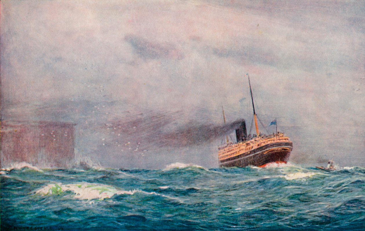 AP & O. Vapur Dışa Bağlı, 1913 by Percy F.S. Spence