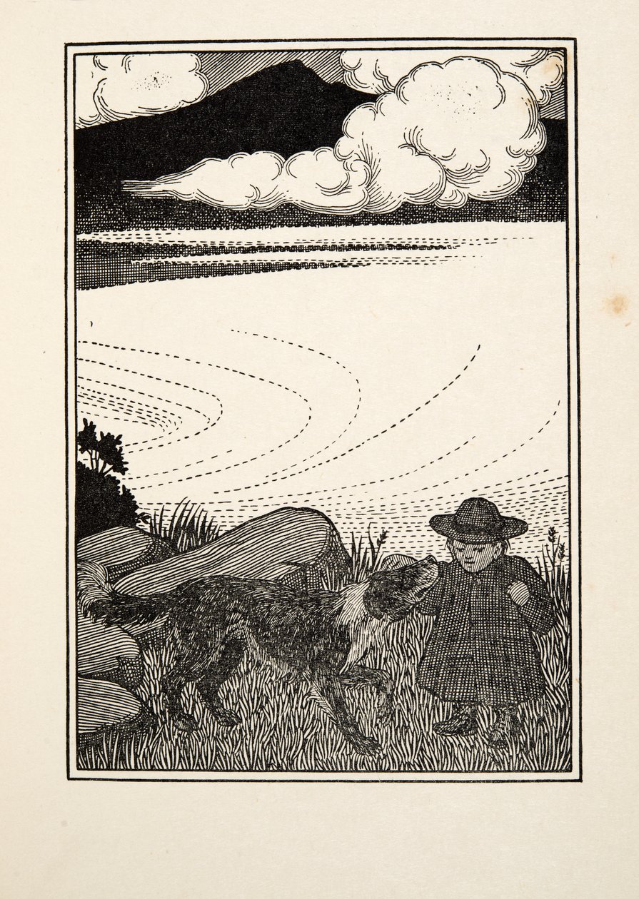 Hayvanların Yüz Anekdotundan Kurtarılan Bir Çocuk, pub. 1924 by Percy J. Billingshurst
