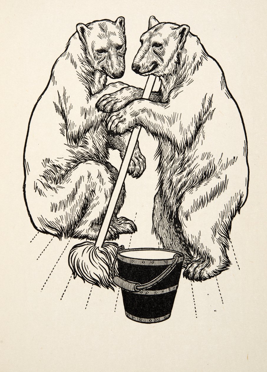 Hayvanların Yüz Anekdotlarından Ayı Yavruları, pub. 1924 by Percy J. Billingshurst