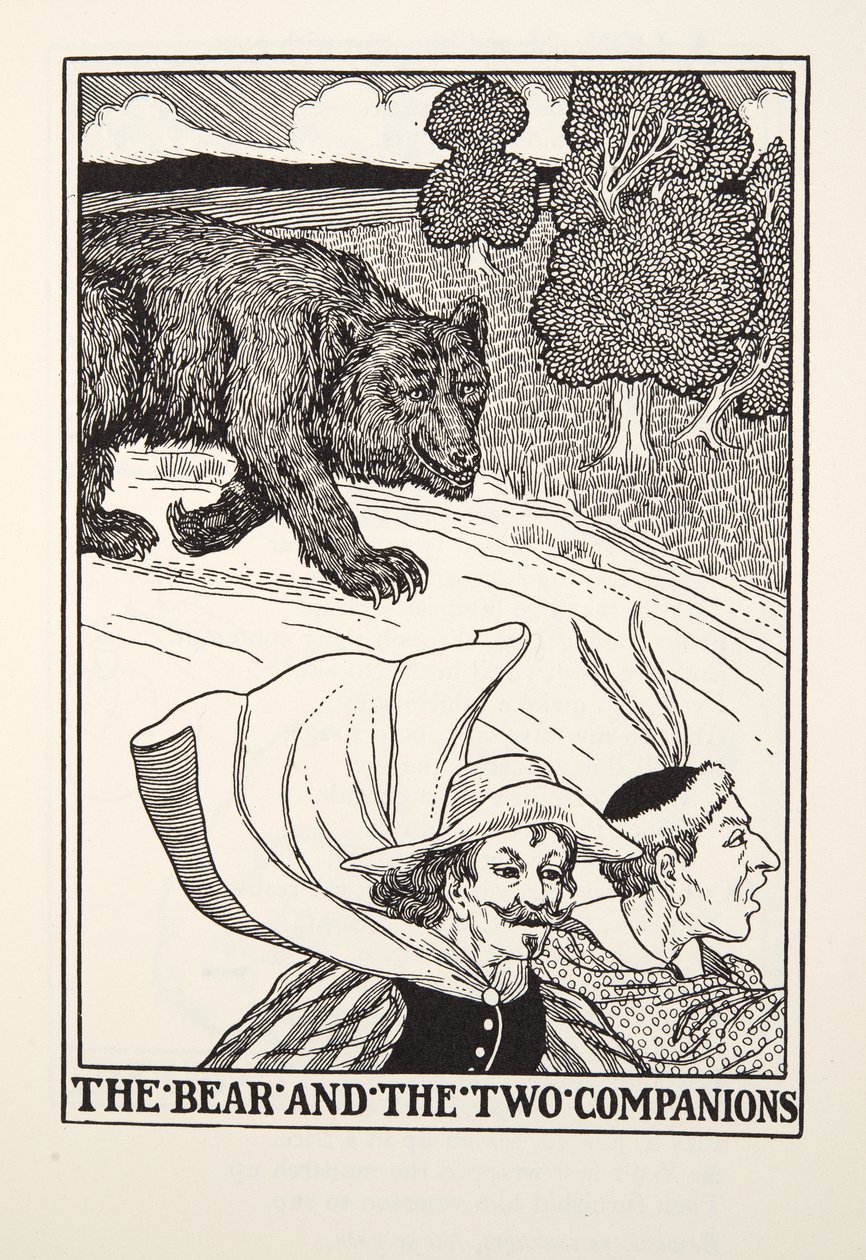 Ayı ve İki Arkadaş, Fontaine Fables, pub