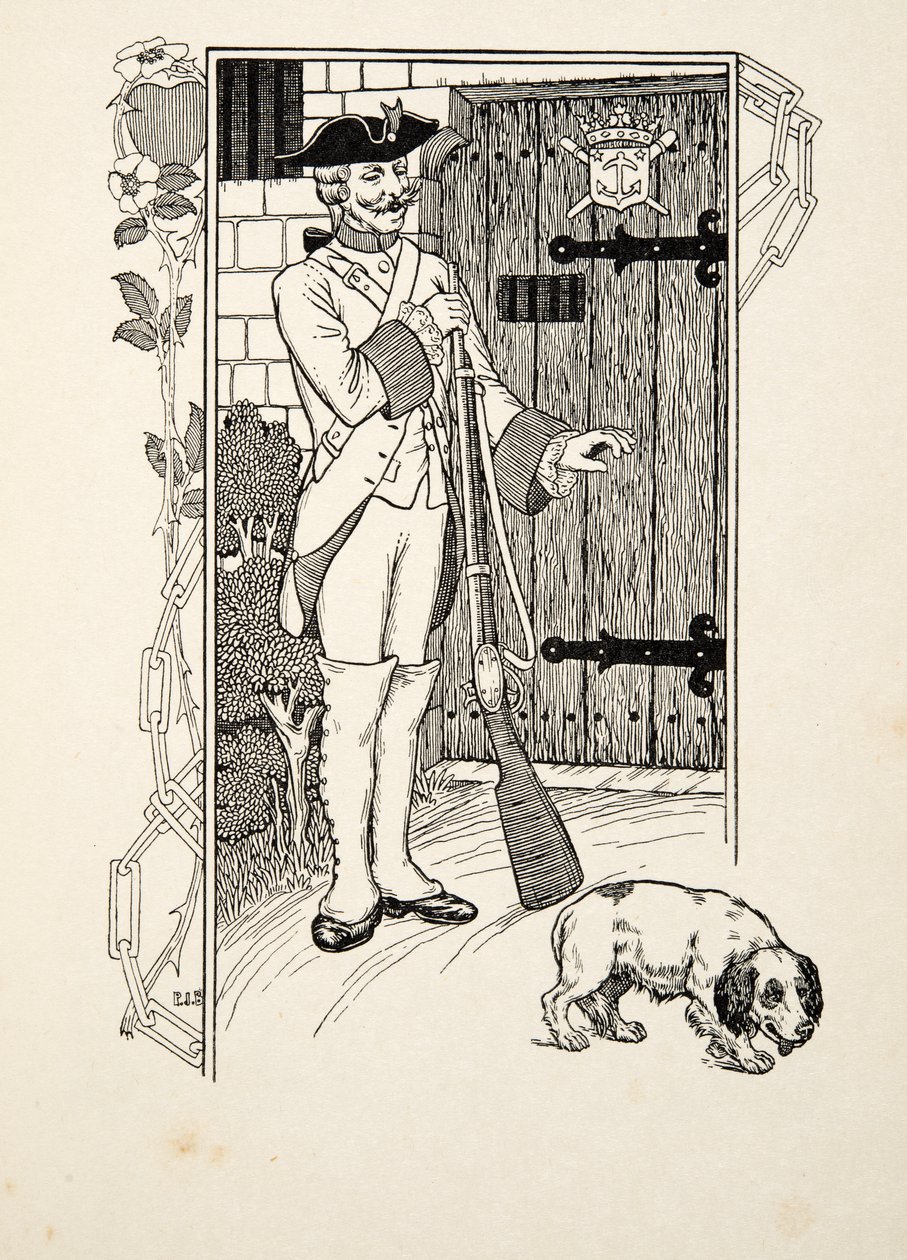 Hayvanların Yüz Anekdotundan Kırık Kalp, pub. 1924 by Percy J. Billingshurst