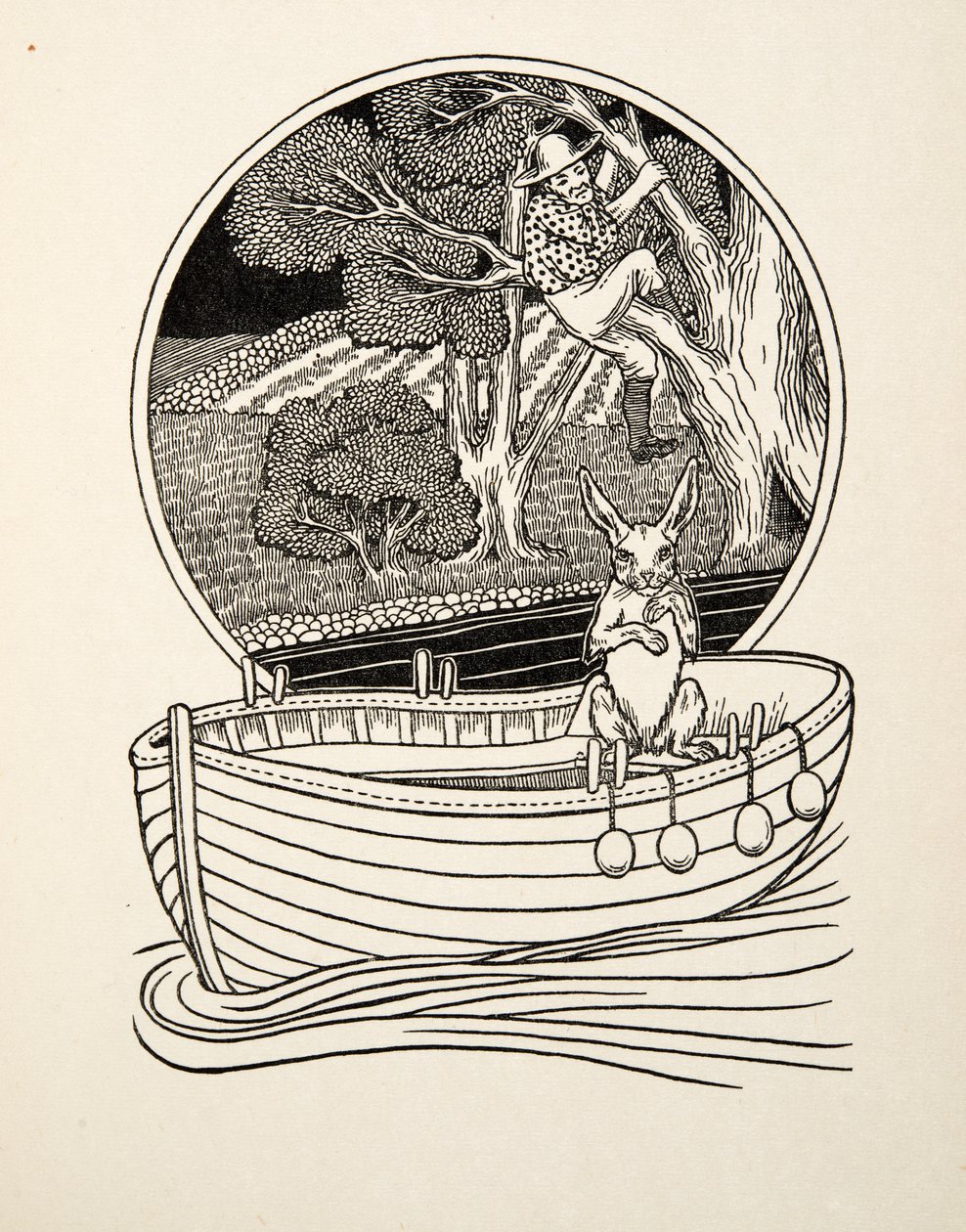 Yakalanan Yakalayıcı, Hayvanların Yüz Anekdotundan, pub. 1924 by Percy J. Billingshurst