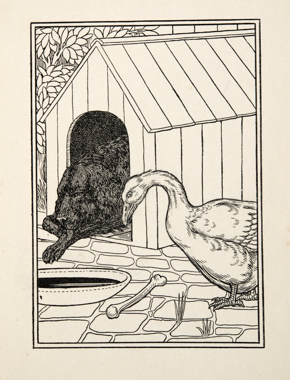 Hayvanların Yüz Anekdotlarından Köpek ve Kaz, pub. 1924 by Percy J. Billingshurst