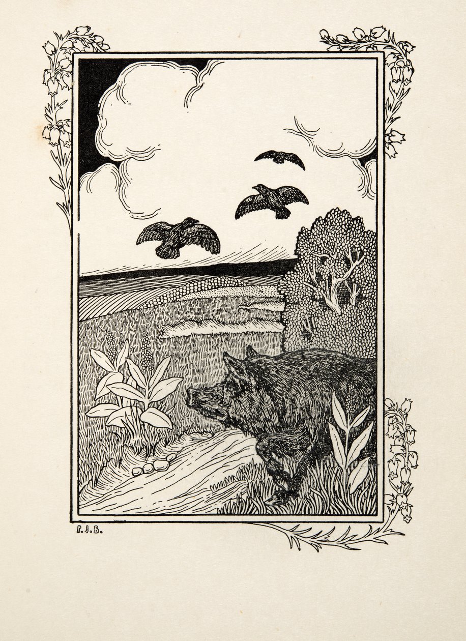 Hayvanların Yüz Anekdotlarından Domuz İşaretçisi, pub. 1924 by Percy J. Billingshurst