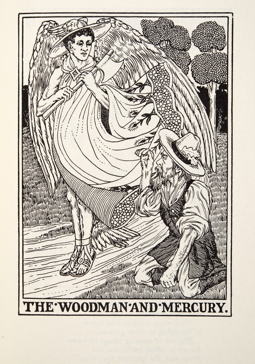 Woodman ve Merkür, Fontaine Fables
