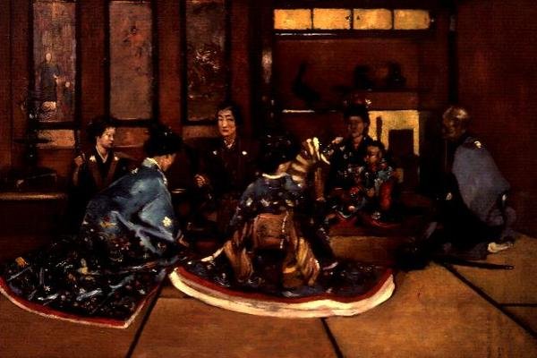 Papazın Evinde Bir Fincan Çay by Percy Sturdee