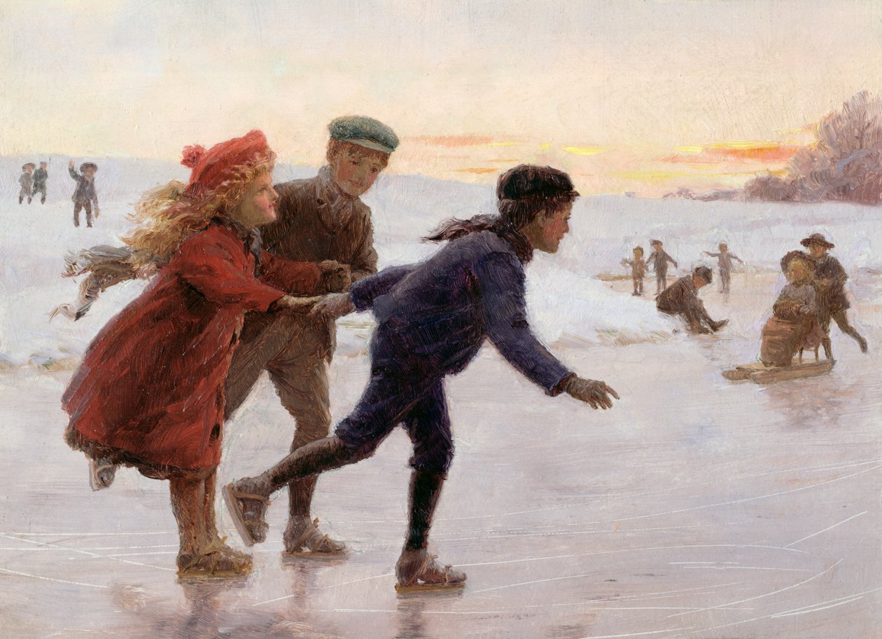Çocuk Pateni (gemide yağ) by Percy Tarrant