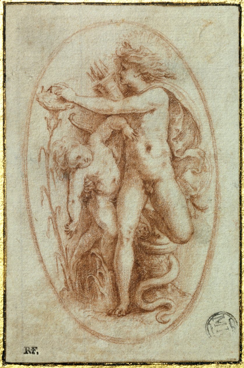Apollon ve Sümbül by Perino del Vaga