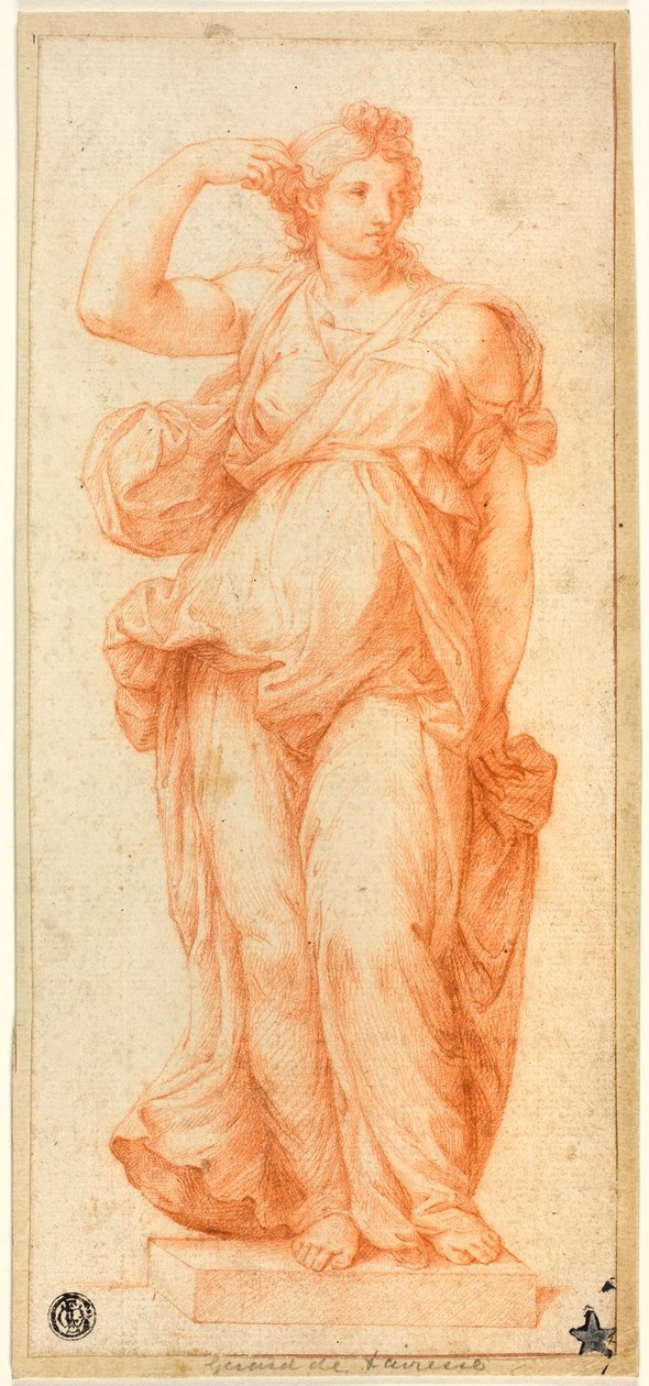 Dişi Karyatid by Perino del Vaga