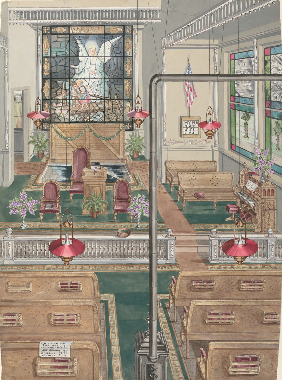 Baptist Kilisesi, 1901, 19351942. by Perkins Harnly