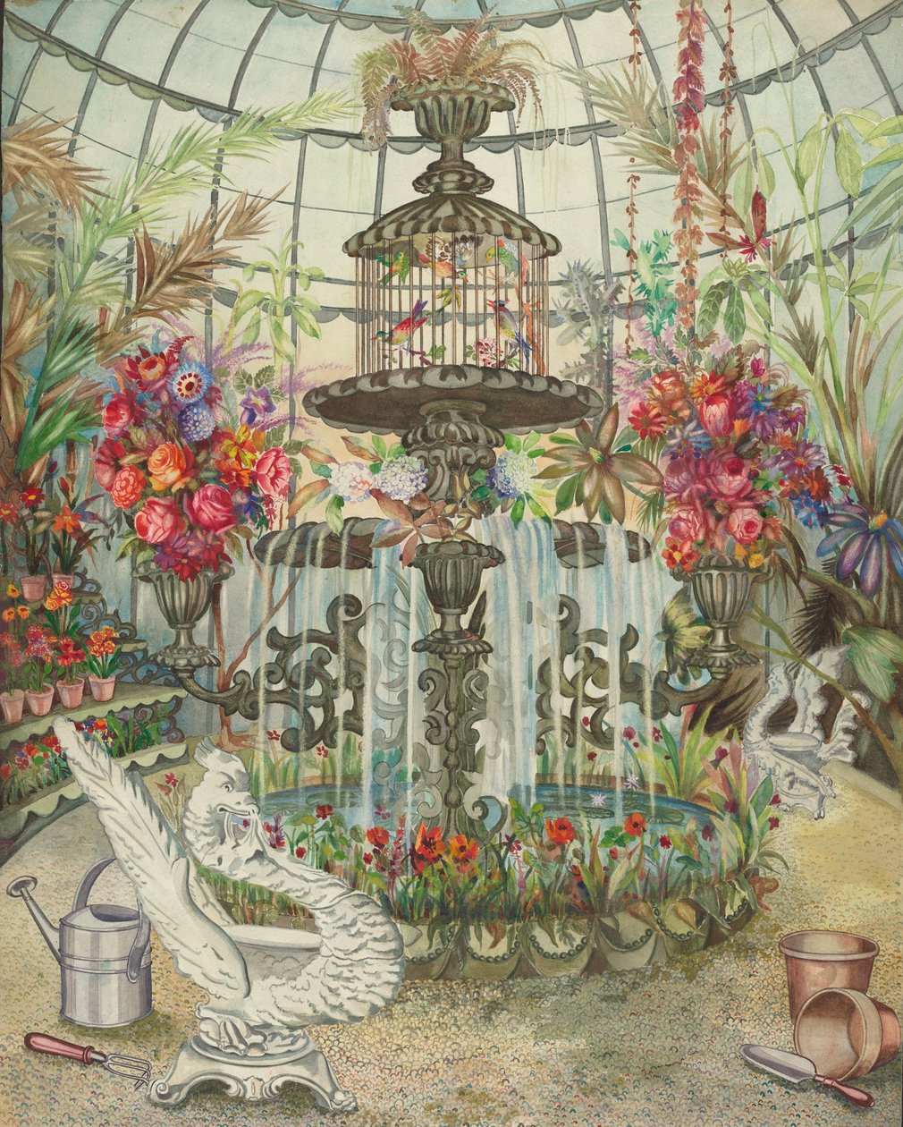 Kış Bahçesi Çeşmesi by Perkins Harnly and Nicholas Zupa