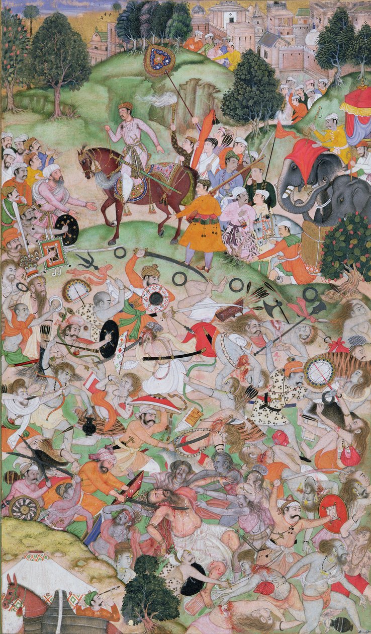 Akbarnama, Mughal, c.1590-95