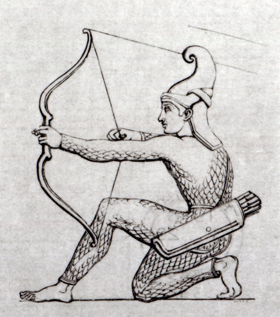 Archer  by Persian School