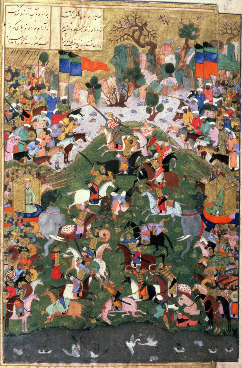 Satrancın Kökeni: Gaw ve Talhand Arasındaki Savaş, Shahnama