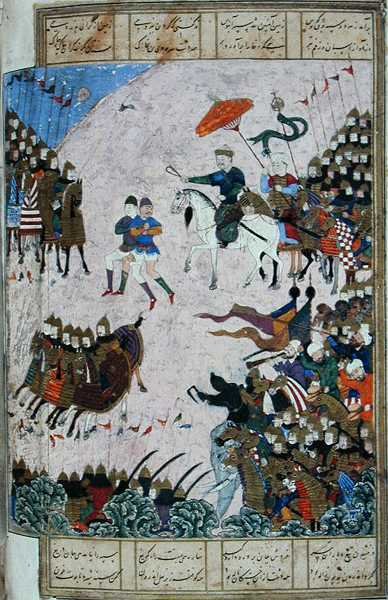 İsfandiyar ve Arjasp arasındaki savaş, 