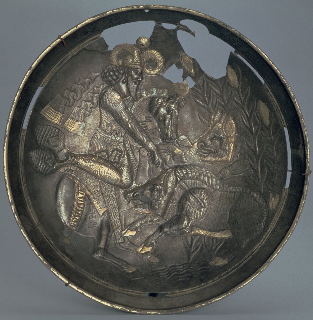 Sasani hanedanı (226-651) (yaldızlı gümüş) Prens Varahran