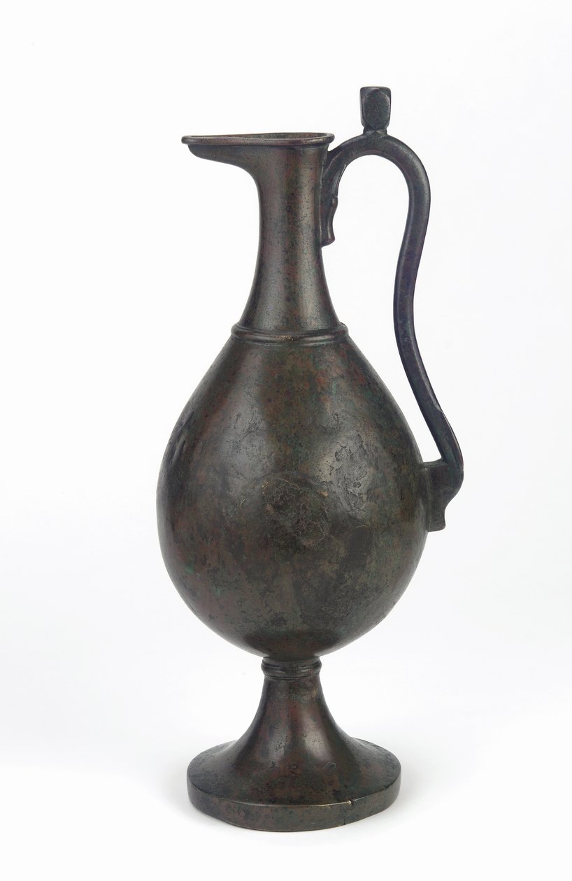 Ewer, İran, Abbasi hanedanı, 9.-10. yüzyıl (pirinç) by Persian School