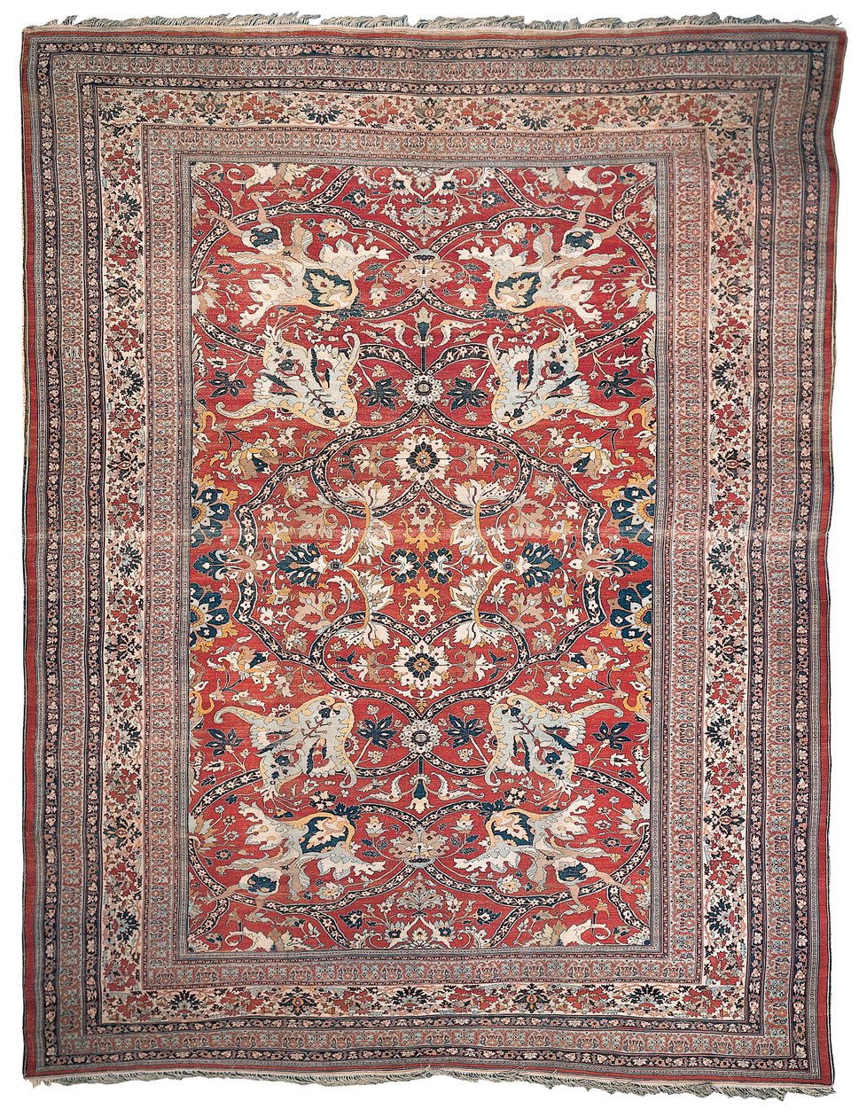 Heriz halısı, Kuzeybatı İran, 19. yüzyılın üçüncü çeyreği by Persian School