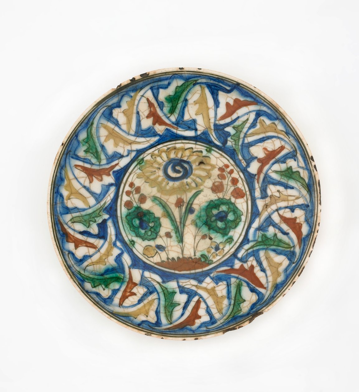 Levha, İran, Safevi dönemi, 16. yüzyıl sonu - 17. yüzyıl başı (seramik) by Persian School