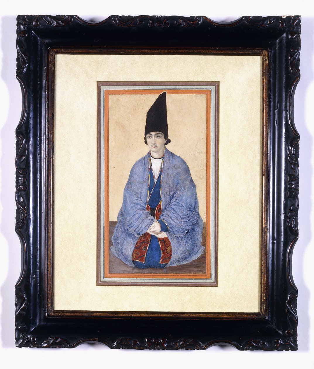 Genç Kaçar Prensin Portresi, 1850 dolayları by Persian School