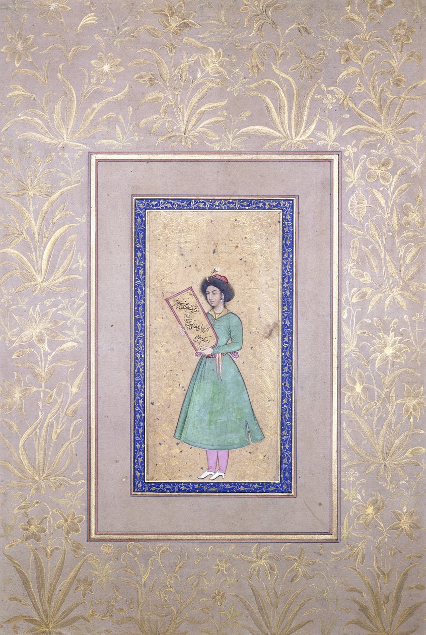 Bir Gençliğin Portresi, 17. yüzyıl sonu by Persian School