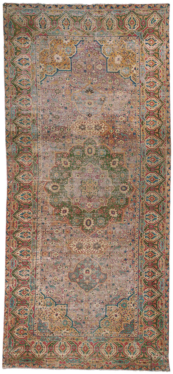 Tebriz madalyon halısı, Kuzey Batı İran, 16. yüzyıl ortası by Persian School