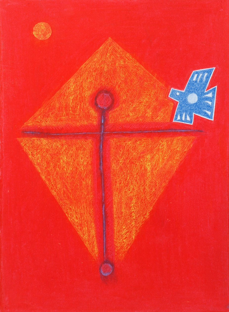 (tuval üzerine yağlı pastel) by Peter Davidson