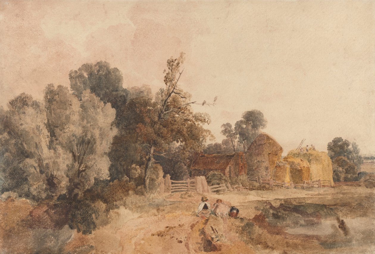 Hasat zamanı by Peter de Wint