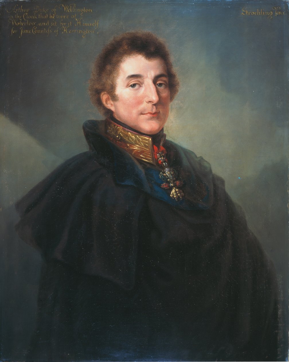 Mareşal Arthur Wellesley, KG KKB (1769-1852) c.1820 by Peter Eduard Stroehling