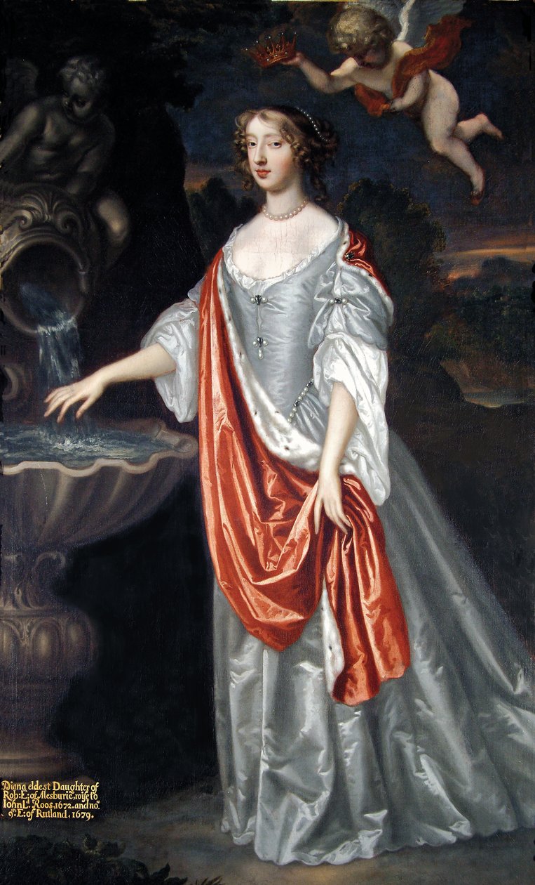 Diana Bruce, Rutland Kontesi by Peter Lely